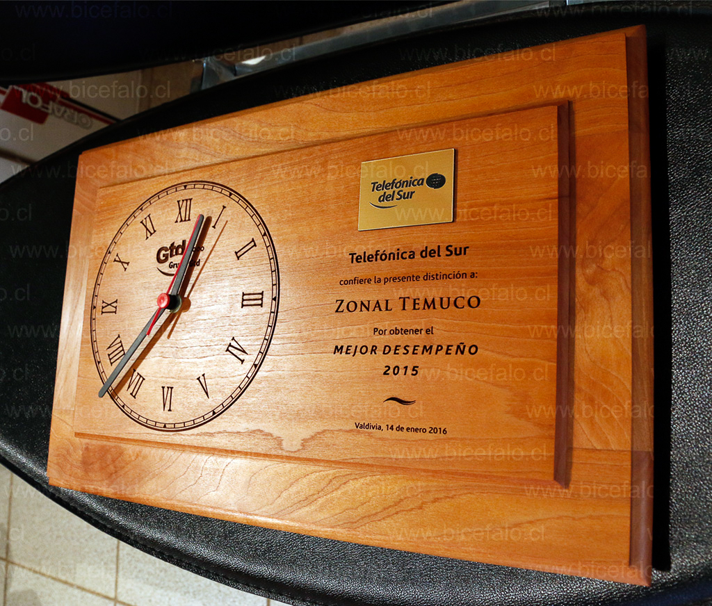 Reloj Madera Rauli