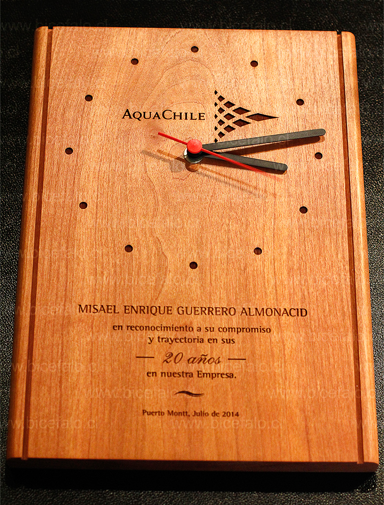 Reloj Madera Rauli