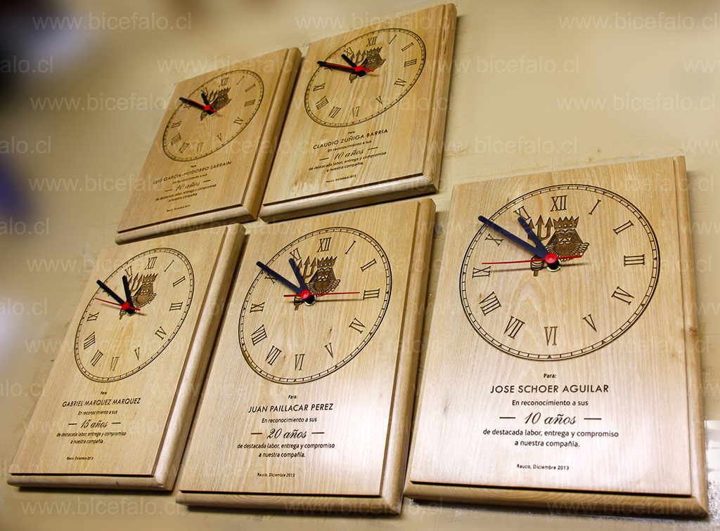 Reloj Madera Mañio