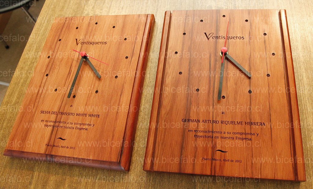 Reloj Madera Alerce